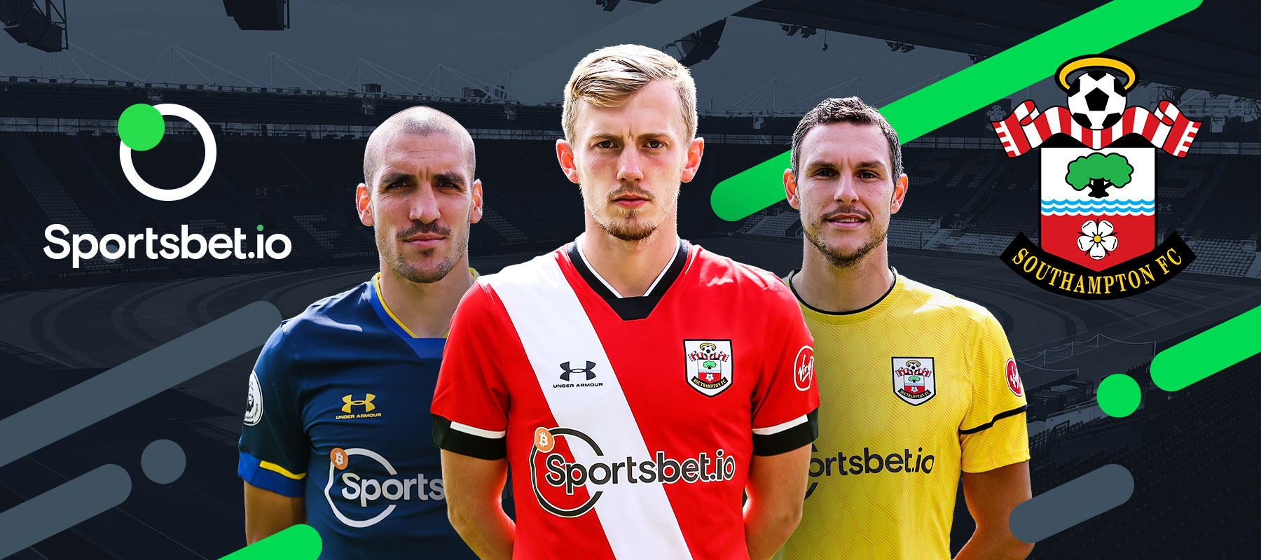 Sportsbet.io, Premier Lig'de Southampton Kulübüne sponsor oluyor! 
