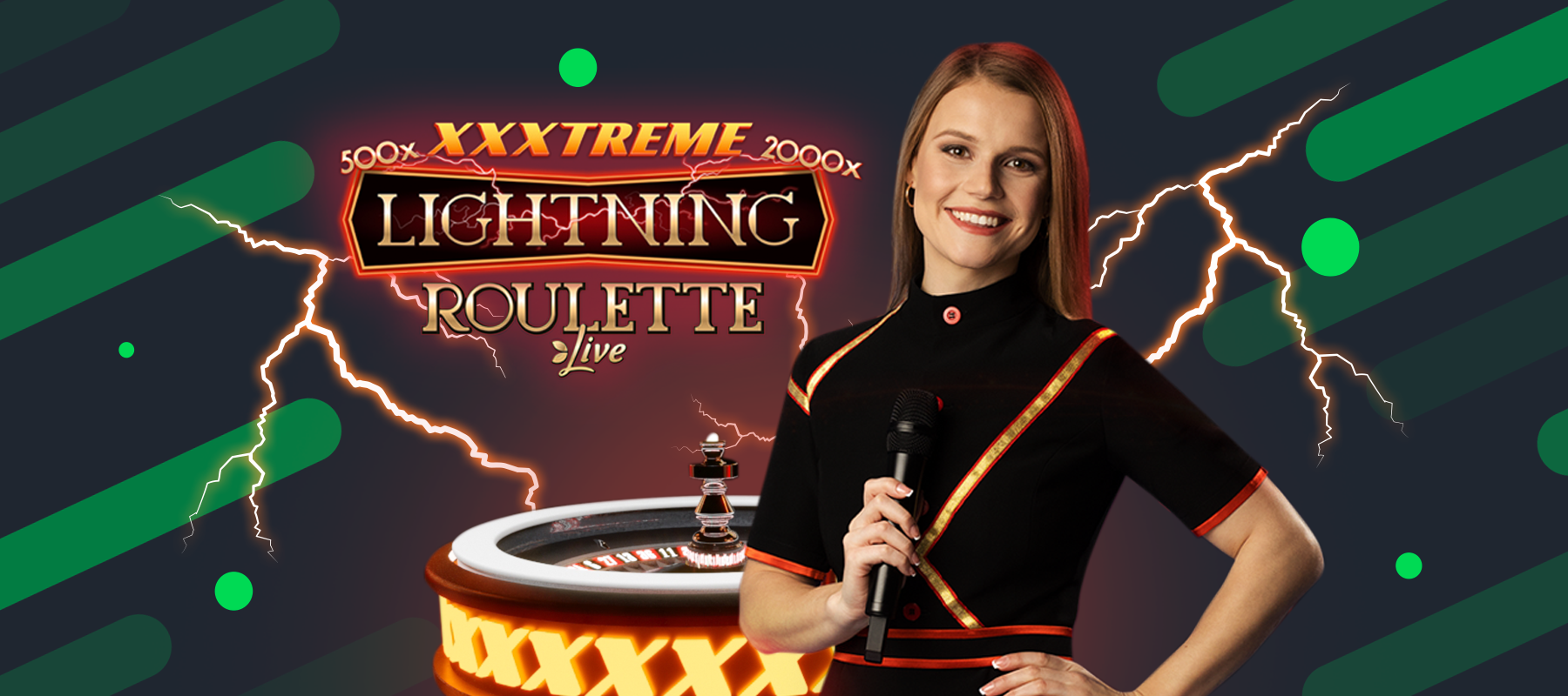 XXXtreme Lightning Roulette von Evolution ist live auf Sportsbet⚡