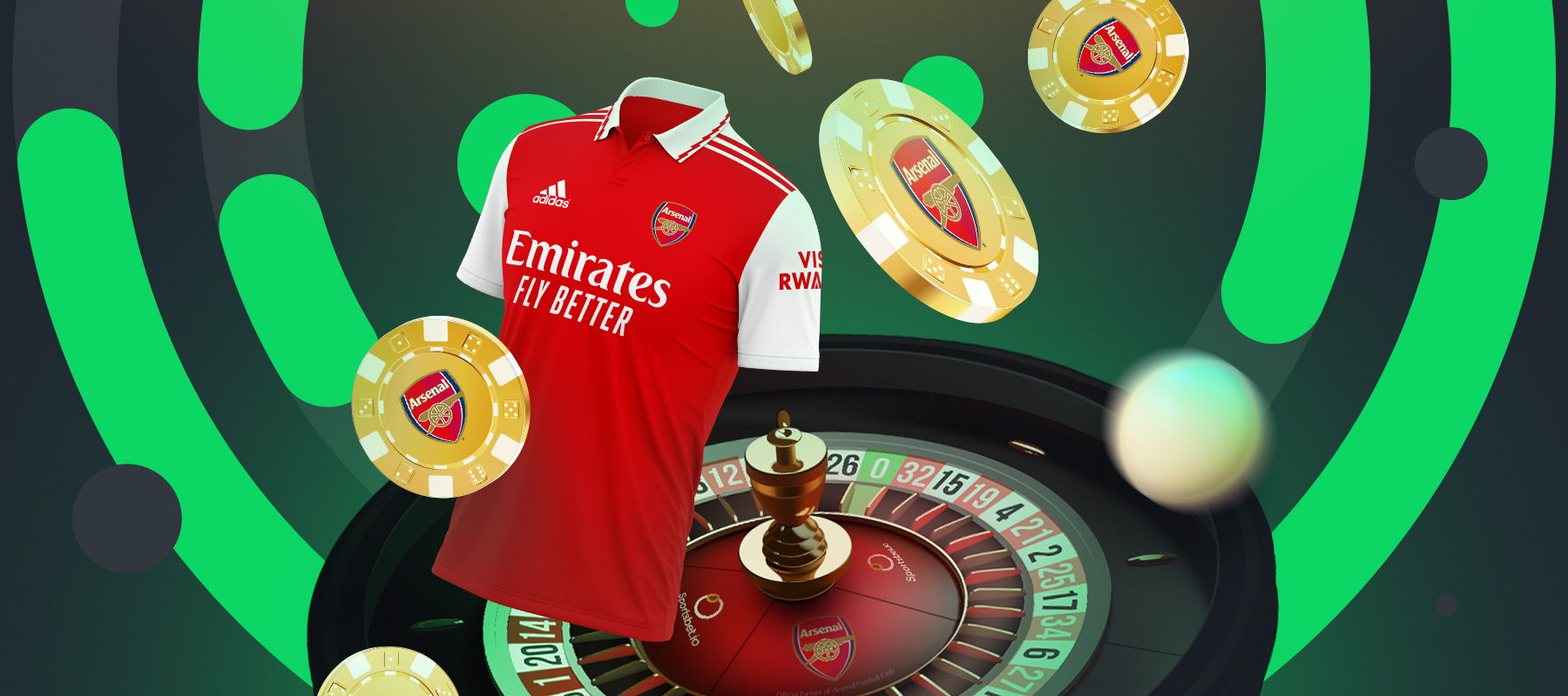 Get Your Arsenal F.C. Roulette Free Chips
