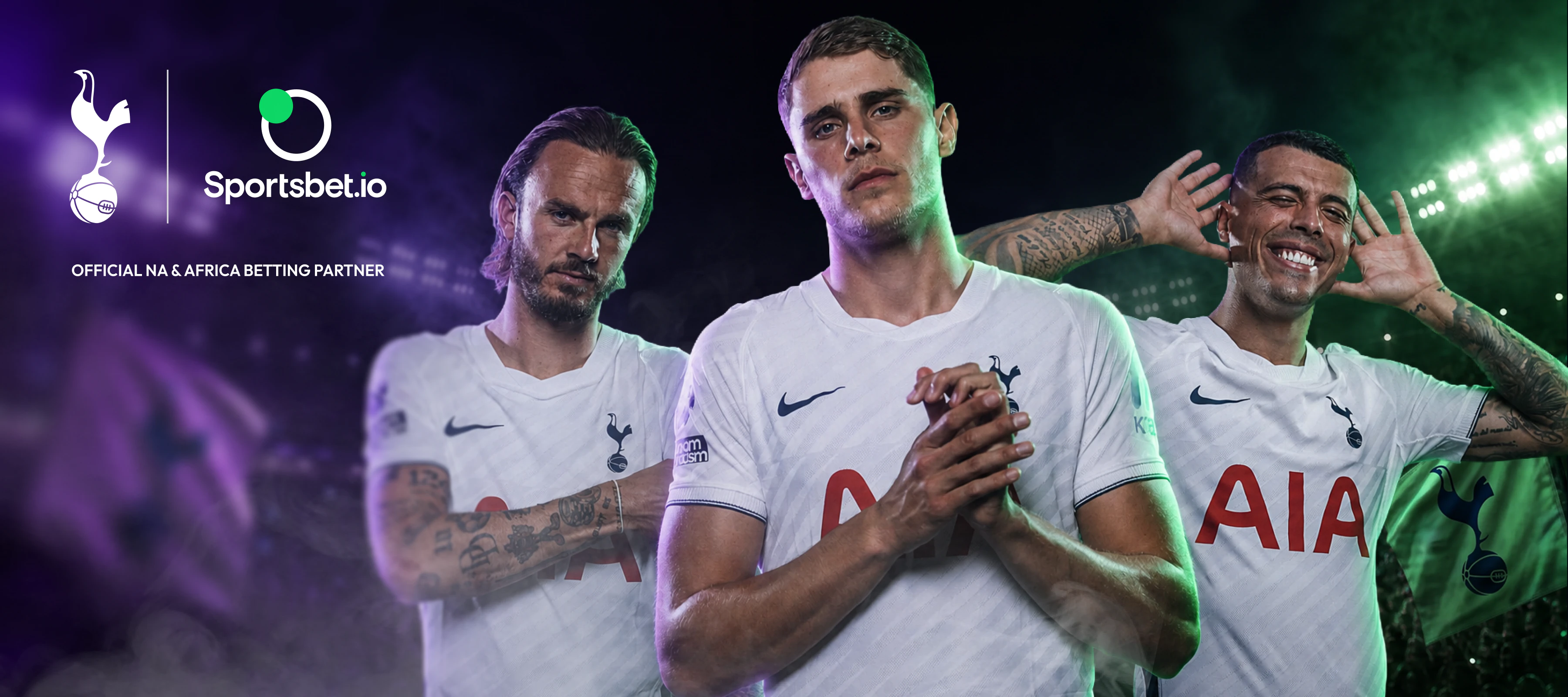 Tottenham Hotspur Announce Sportsbet.io as Official North America & Africa Betting Partner