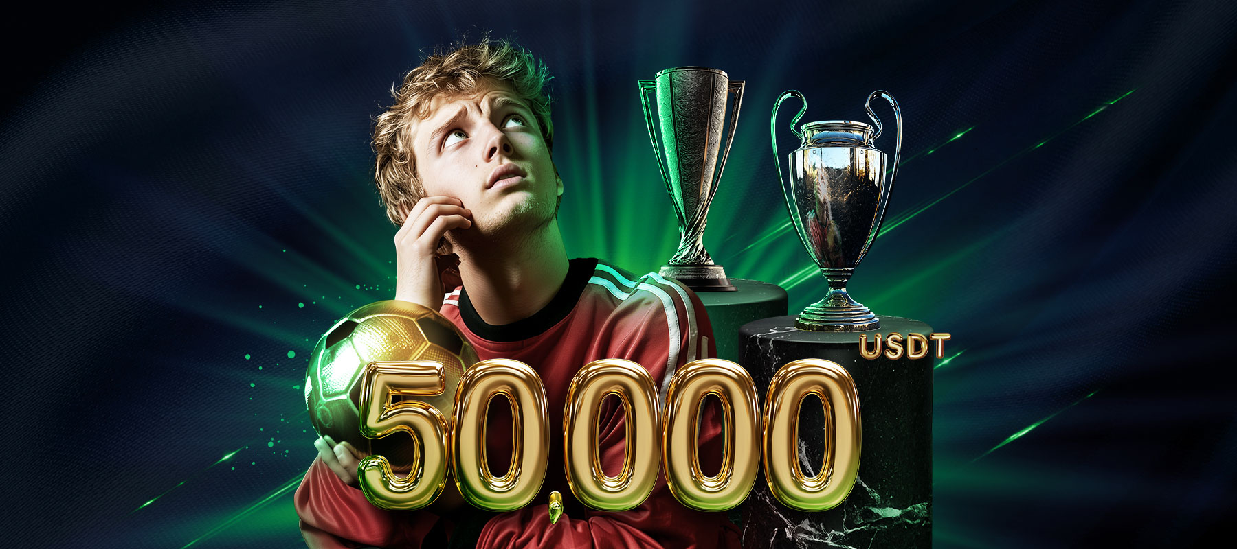 50,000 USDT Football Knockout Challenge