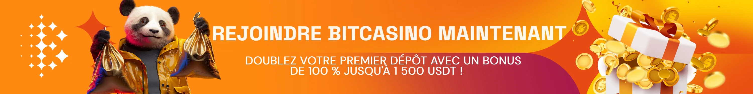 Rejoignez Bitcasino maintenant