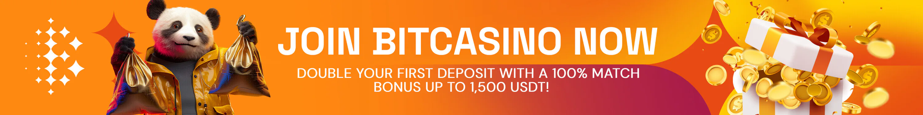 join Bitcasino now