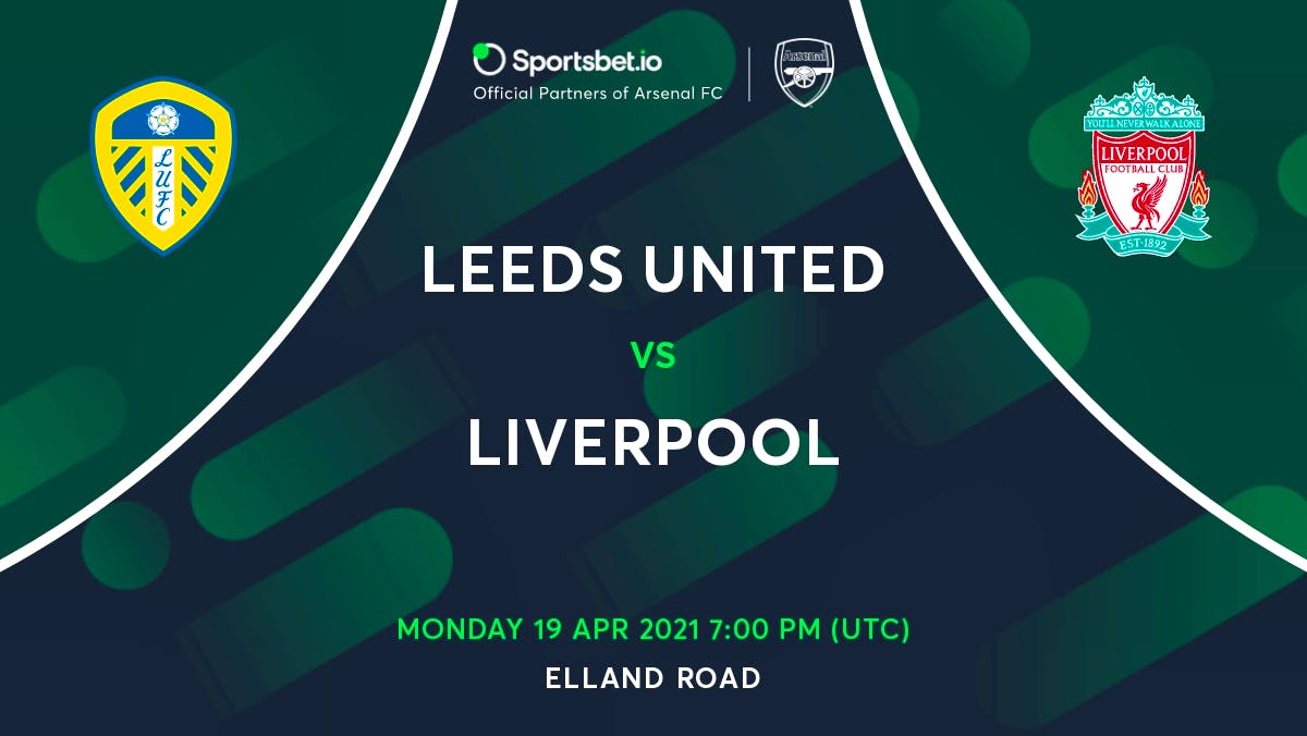 Leeds United V Liverpool Betting Odds Predictions Premier League Matchday 32 Sportsbet Io