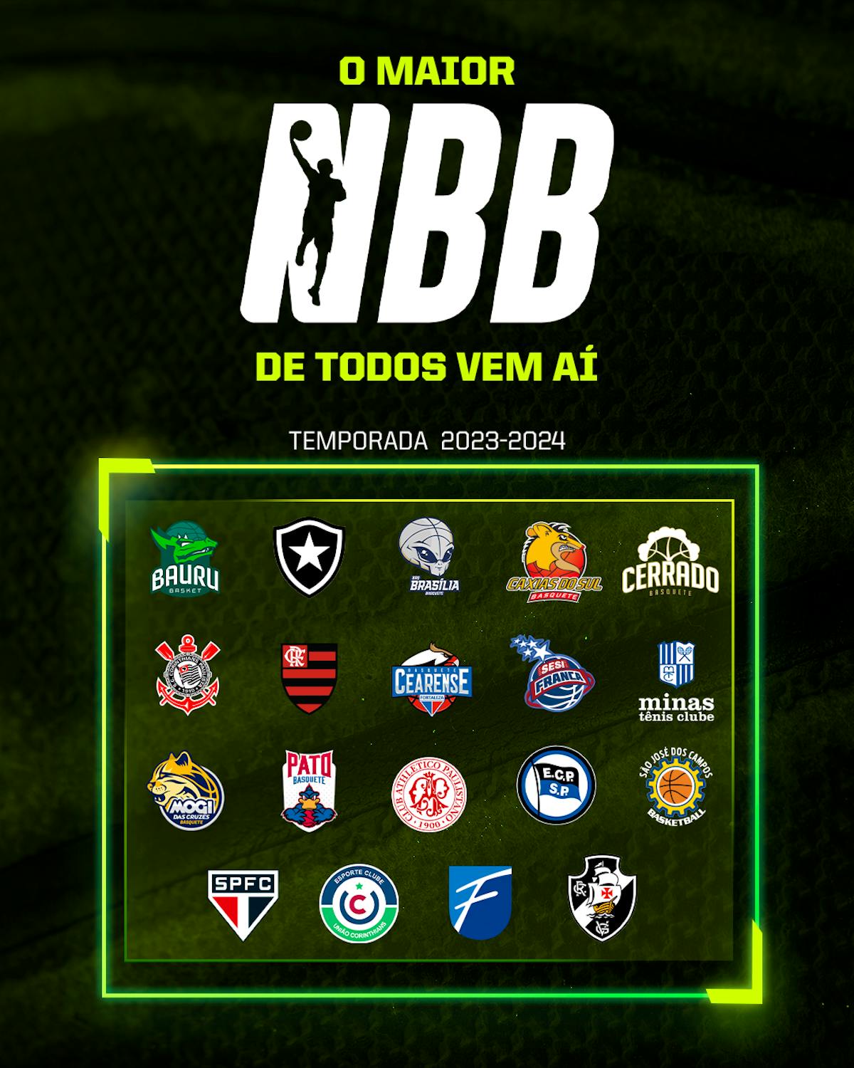 Canal GOAT anuncia transmissão de jogos do NBB