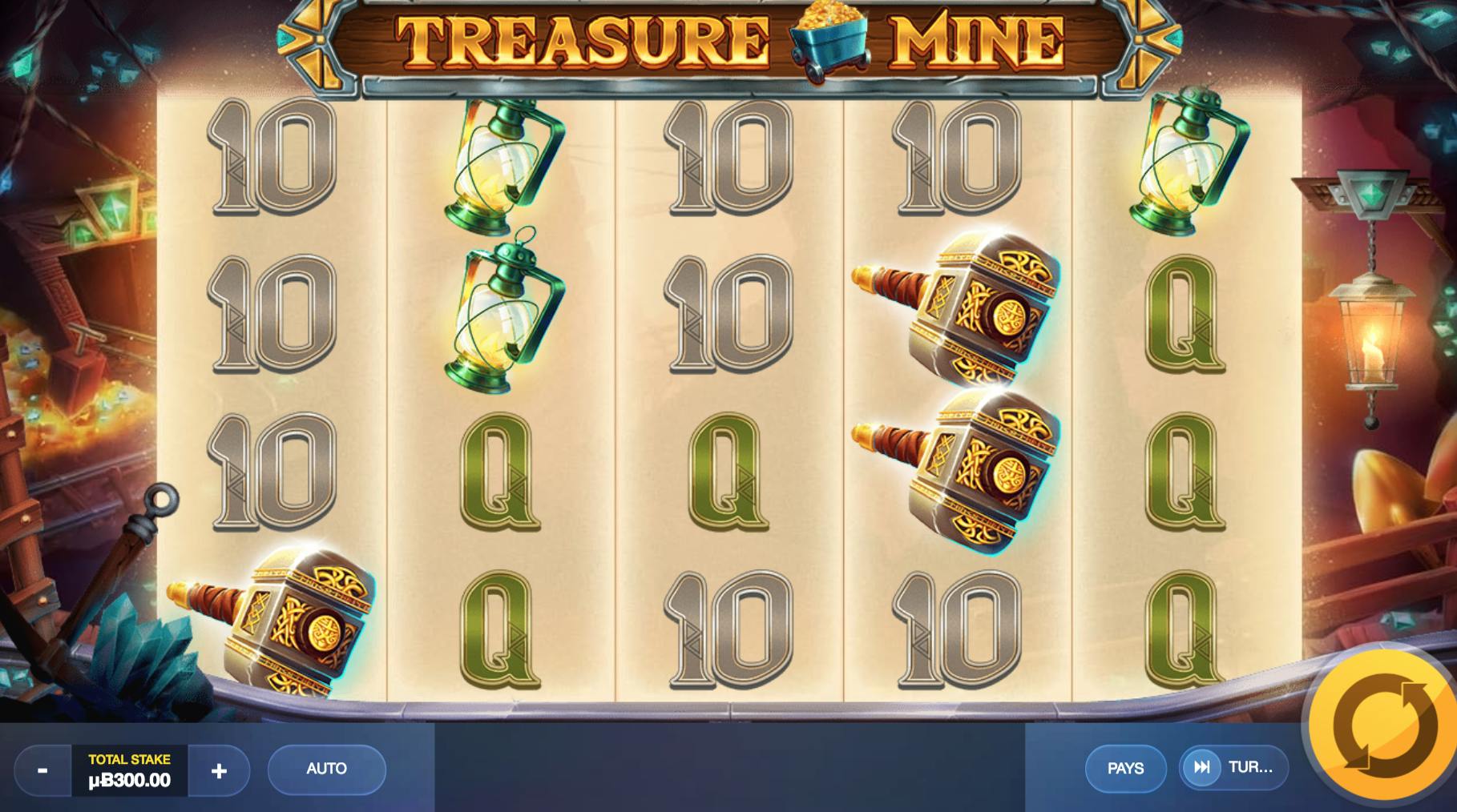 Treasure Mine - Play now with Crypto